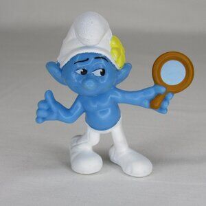McDonalds Smurf Vanity Smurf Happy Meal Toy 2013